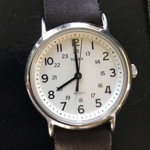 Timex watch with 7 bands